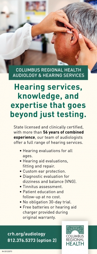 Hearing Services, Knowledge, and Expertise That Goes Beyond Just Testing