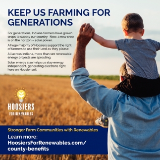 Keep Us Farming For Generations