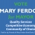 Vote Mary Ferdon For Mayor