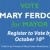 Vote Mary Ferdon For Mayor