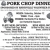 Pork Chop Dinner