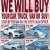 We Will Buy Your Car, Truck, Van or SUV!