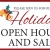 Holiday Open House and Sale
