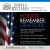 We pause to remember the brave men and women who gave their lives in service for our country