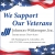 We support our veterans