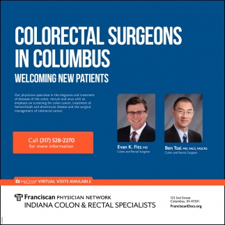 Colorectal Surgeons In Columbus