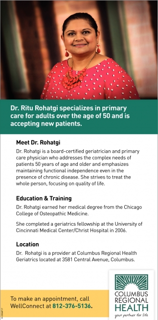 Meet Dr. Rohatgi