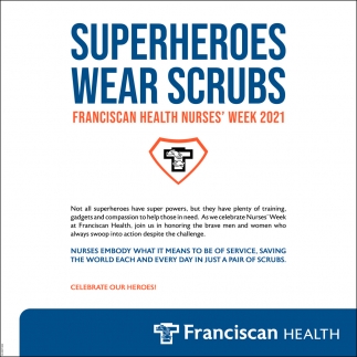 Superheroes Wear Scrubs