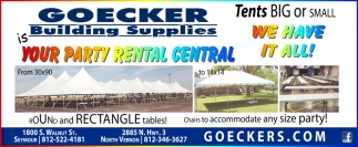 Your Party Rental Central