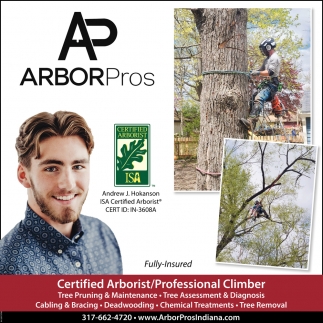 Certified Arborist/Professional Climber