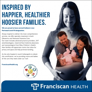 Inspired By Happier, Healthier Hoosier Families