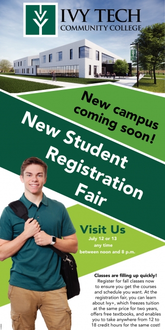 New Student Registration Fair