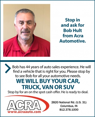 Stop In And Ask For Bob Hult