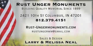 Building Quality Memorial Since 1899