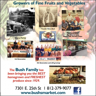 Growers Of Fine Fruits And Vegetables
