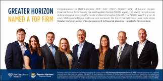 Greater Horizon Named A Top Firm