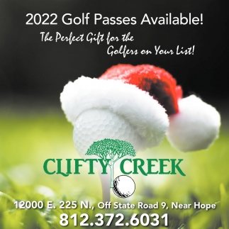 2022 Golf Passes Available