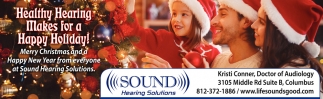 Healthy Hearing Makes for a Happy Holiday!