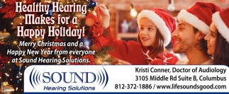 Healthy Hearing Makes for a Happy Holiday!