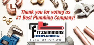 Thank You for Voting Us #1 Best Plumbing Company!