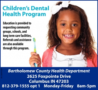 Children's Dental Health Program