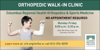 Orthopedic Walk-In Clinic
