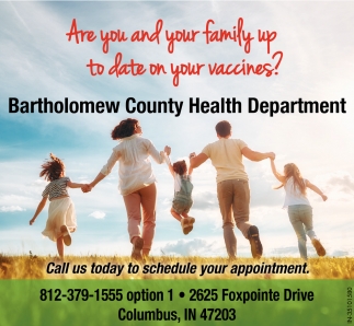 Are You and Your Family Up to Date On Your Vaccines?