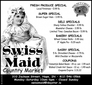 Fresh Produce Special
