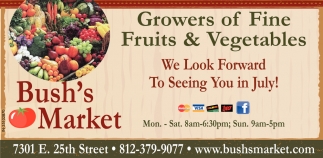 Growers Of Fine Fruits & Vegetables