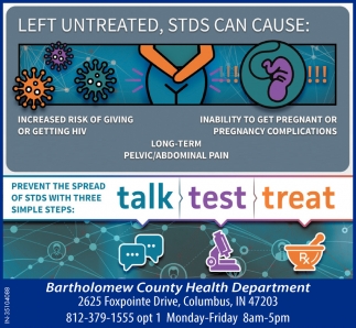 Left Untreated, STDS Can Cause