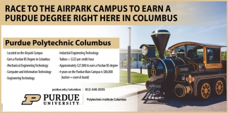 Race to the Airpark Campus to Earn a Purdue Degree Right Here in Columbus