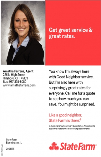 Get Great Service & Great Rates