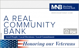 A Real Community Bank
