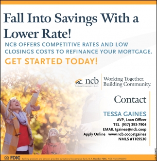 Fall Into Savings With A Lower Rate