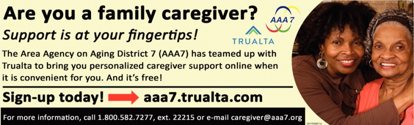 Are You a Family Caregiver?