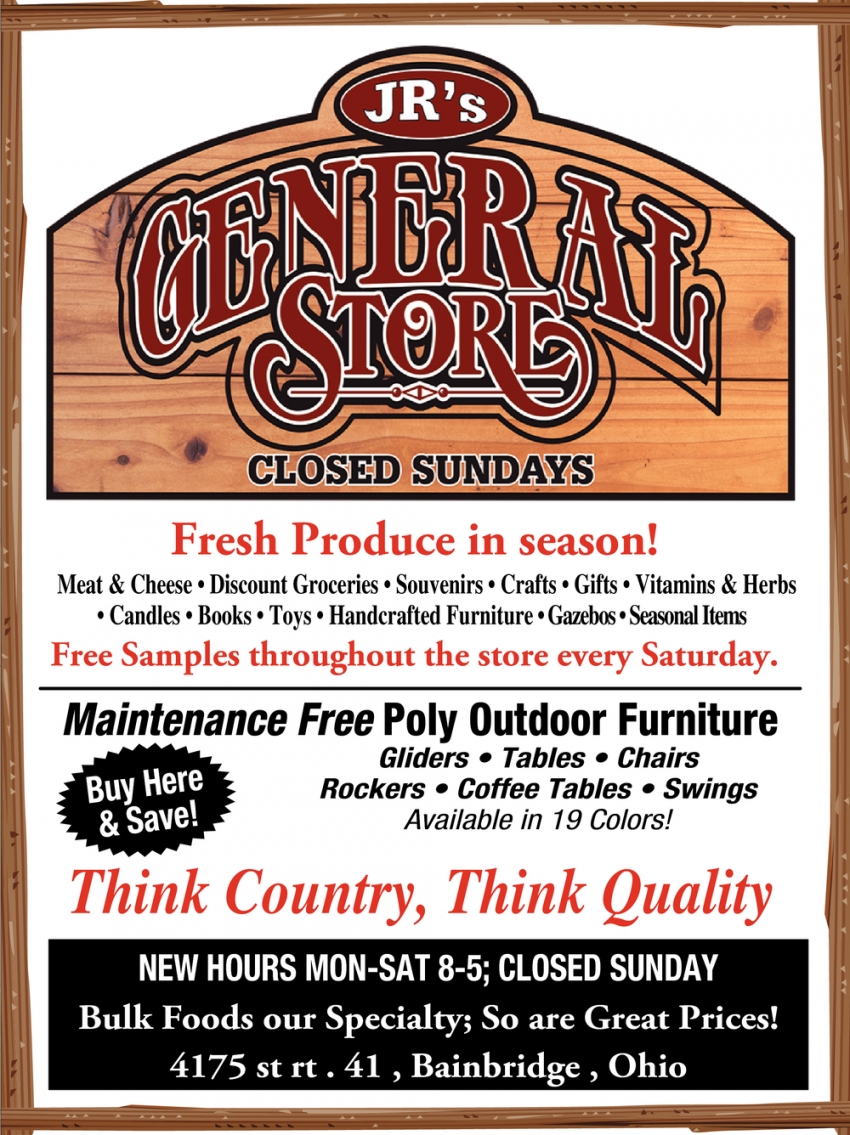 JR's General Store