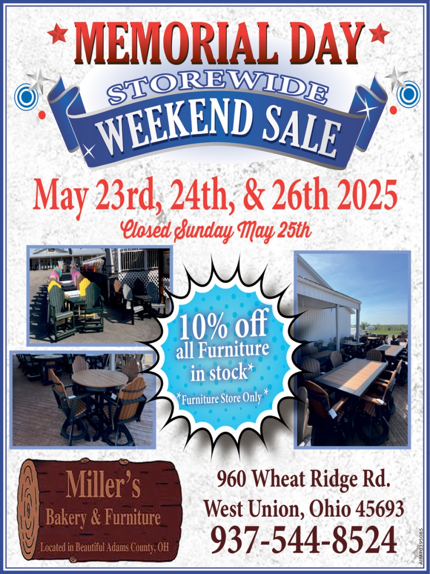 Miller's Bakery & Furniture