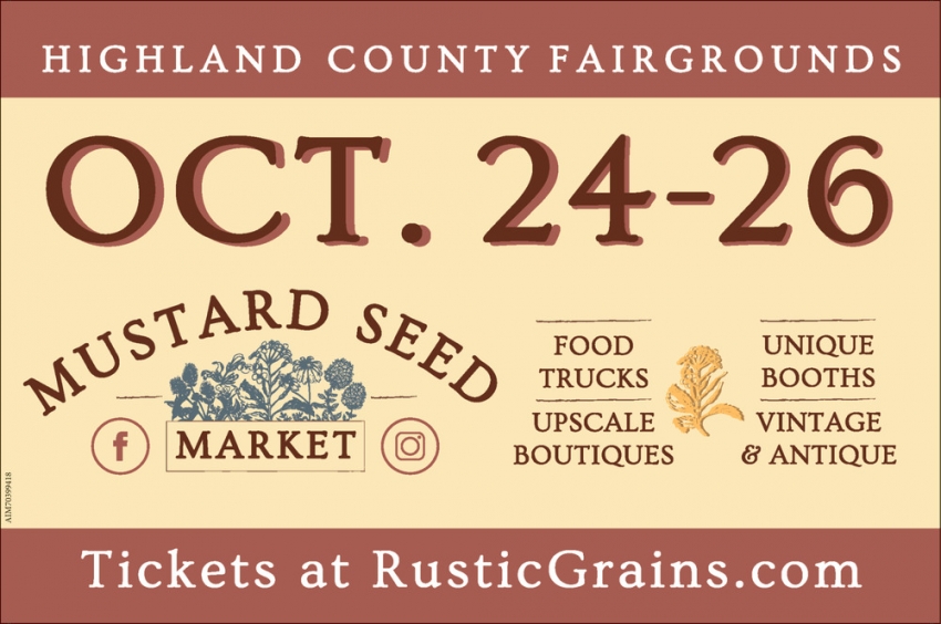 Mustard Seed Market (October 24-26, 2025)