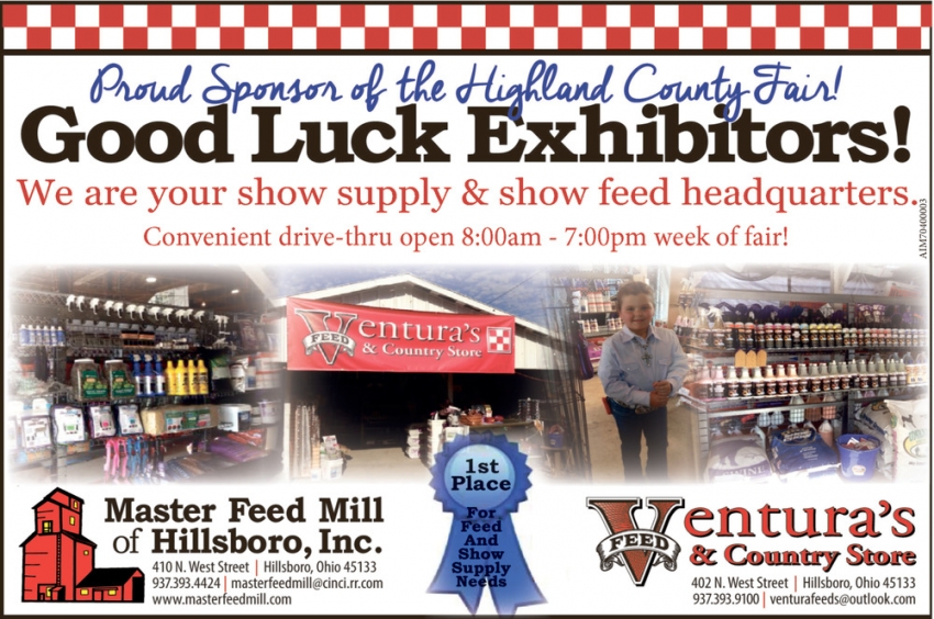 Master Feed Mill of Hillsboro, Inc - Ventura's Feed & Country Store