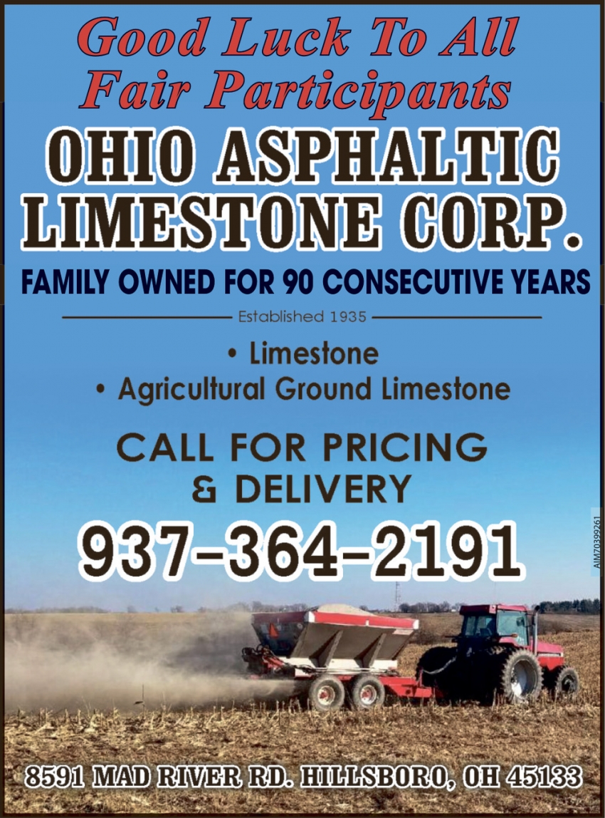 Ohio Asphaltic Limestone