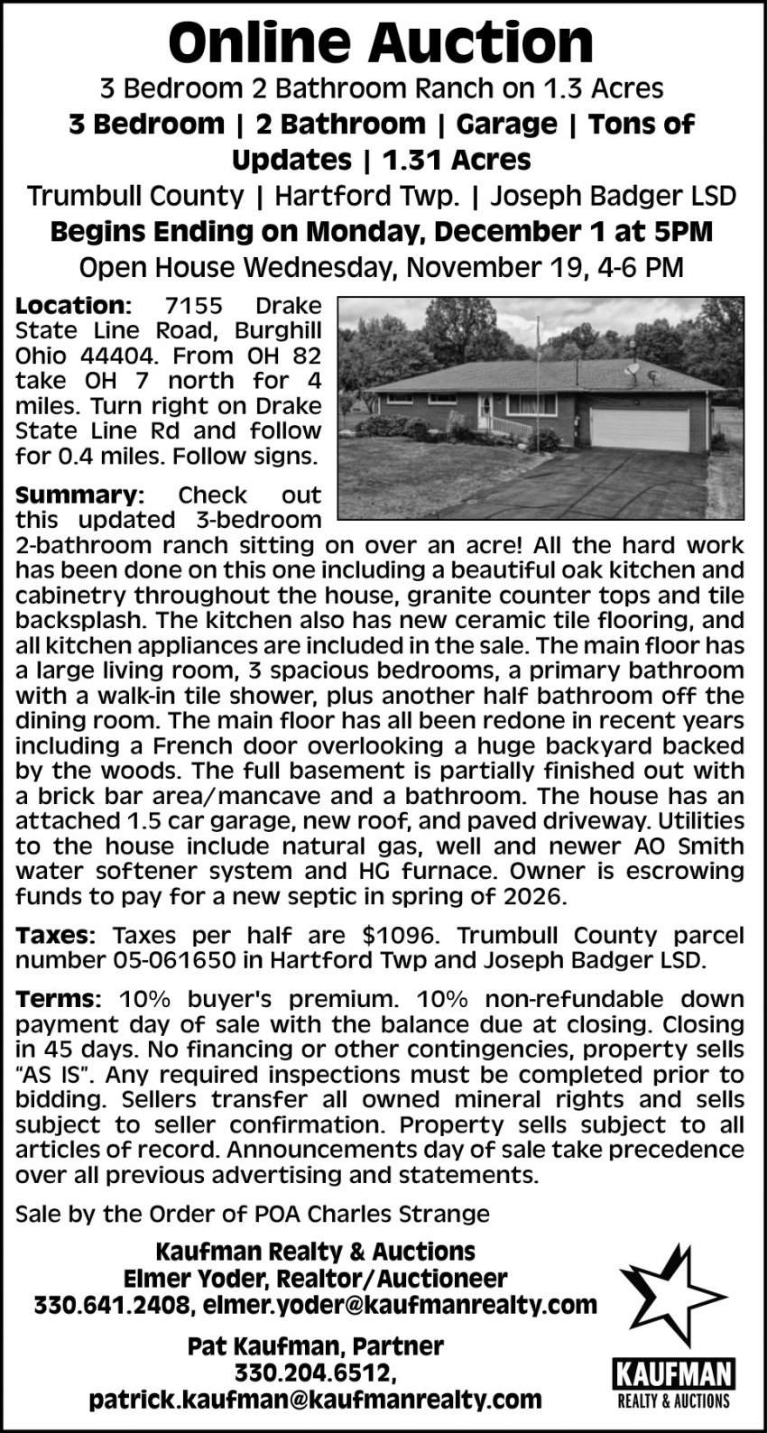 Kaufman Realty & Auctions