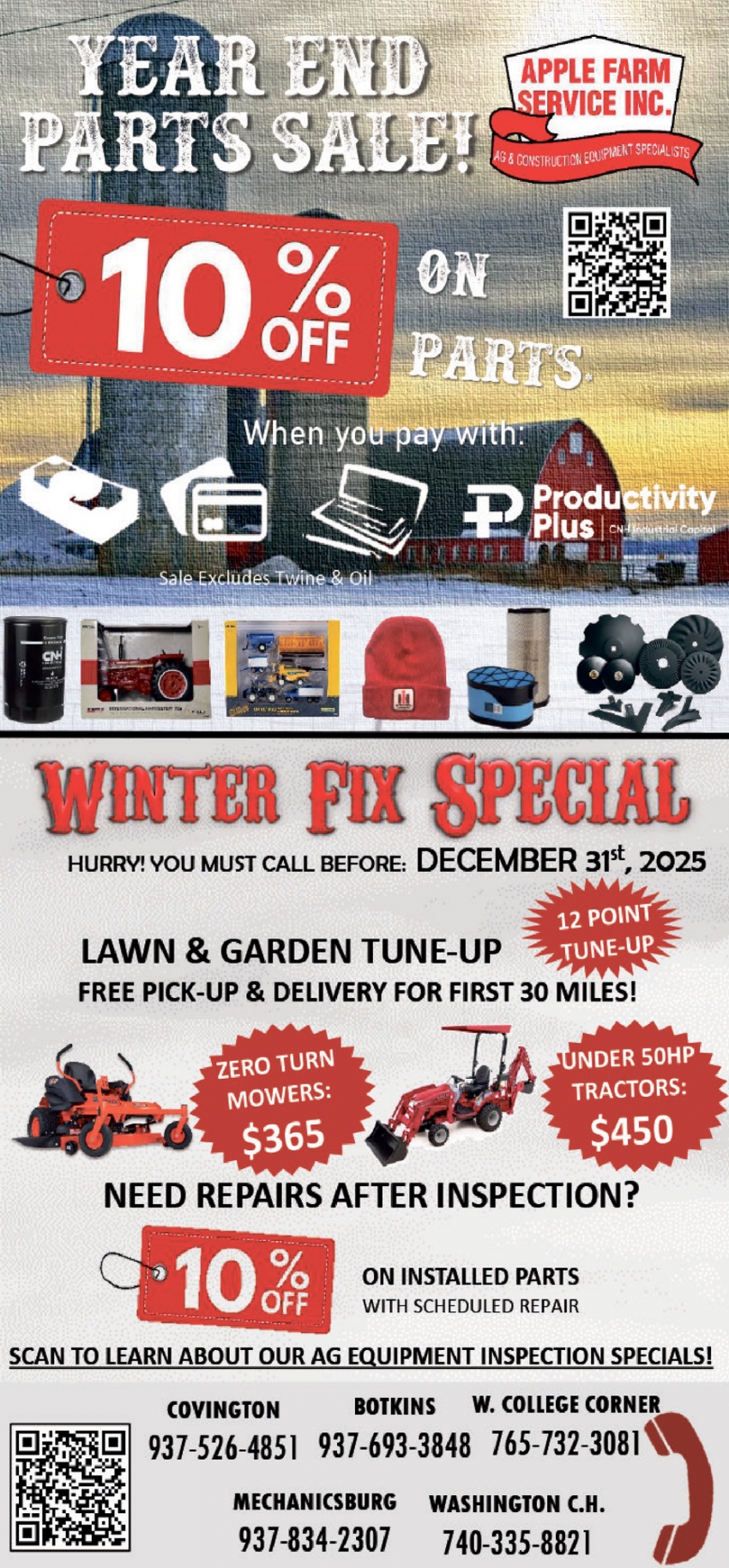 Apple Farm Service Inc