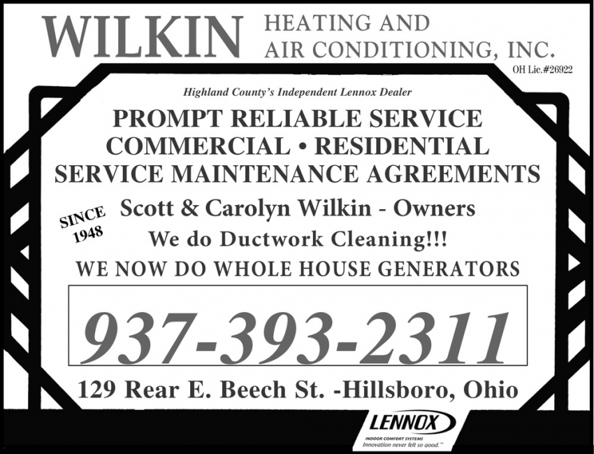 Wilkin Heating & Air Conditioning