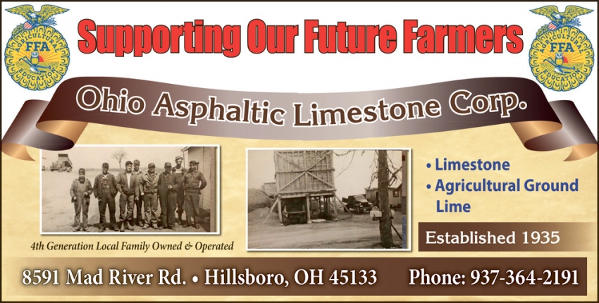 Ohio Asphaltic Limestone