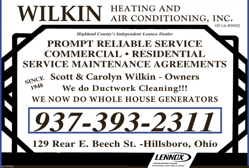 Wilkin Heating & Air Conditioning