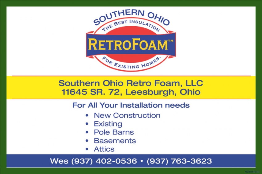 Southern Ohio RetroFoam