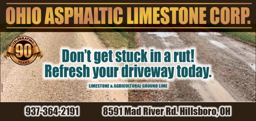 Ohio Asphaltic Limestone