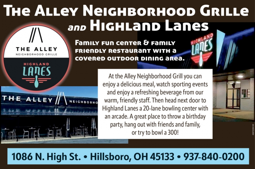 The Alley Neighborhood Grille and Highland Lanes