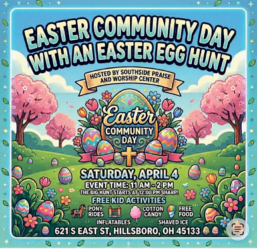 Easter Community Day with An Easter Egg Hunt (April 4, 2026)