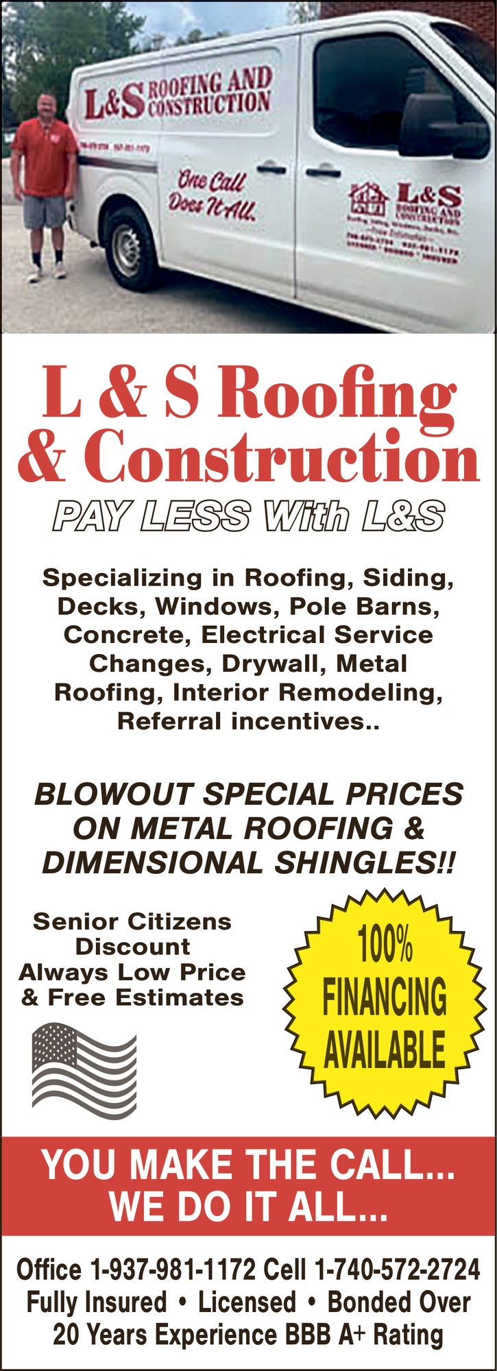 L&S Roofing & Construction
